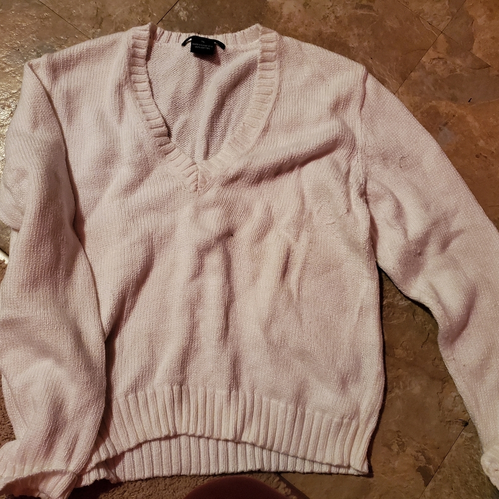 Ralph Lauren sport white sweater